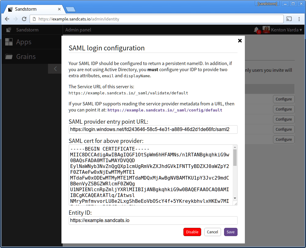 Screenshot of this step