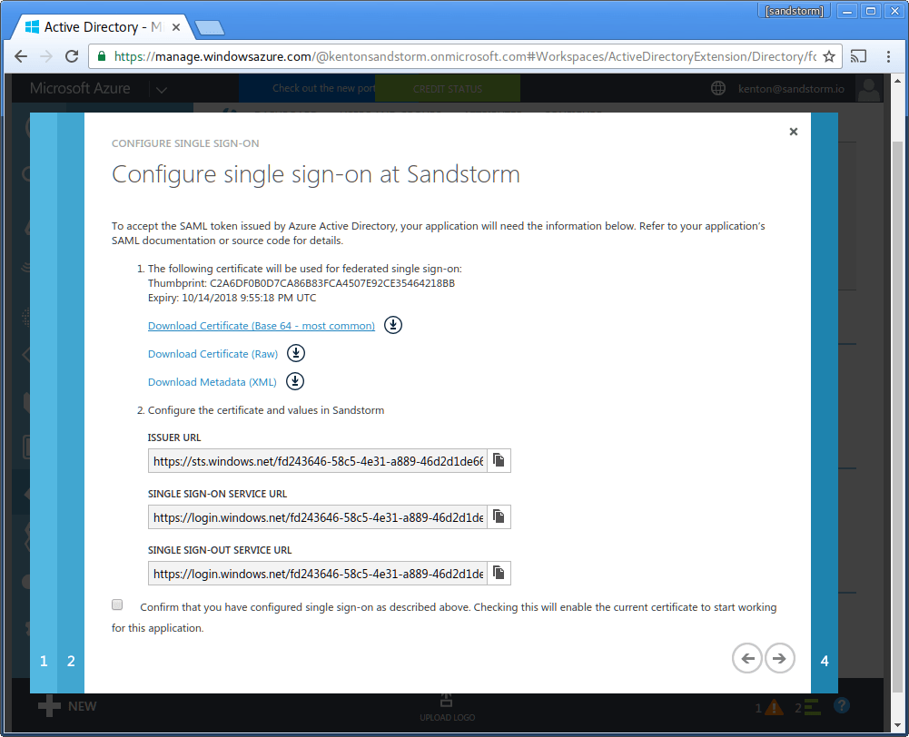 Screenshot of this step